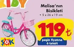 GOKİDY MELİSA’NIN BİSİKLETİ OYUNCAK